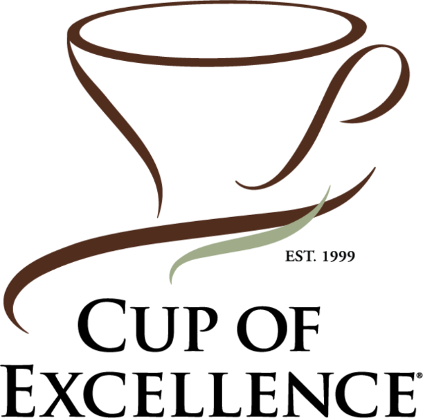 Cup of Excellence-logo – international konkurrence for prisbelønnet kvalitetskaffe